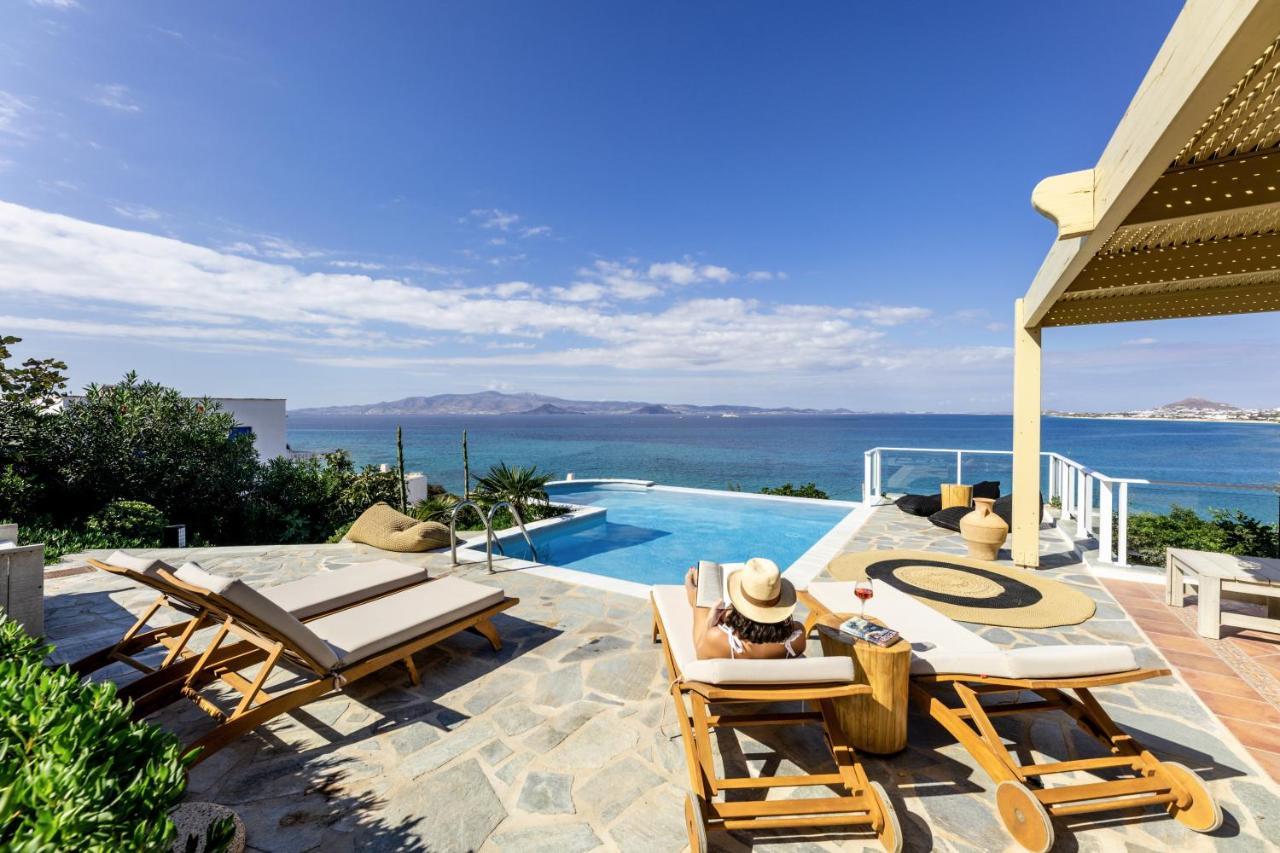 Villa Paradise In Naxos Pláka Exteriör bild