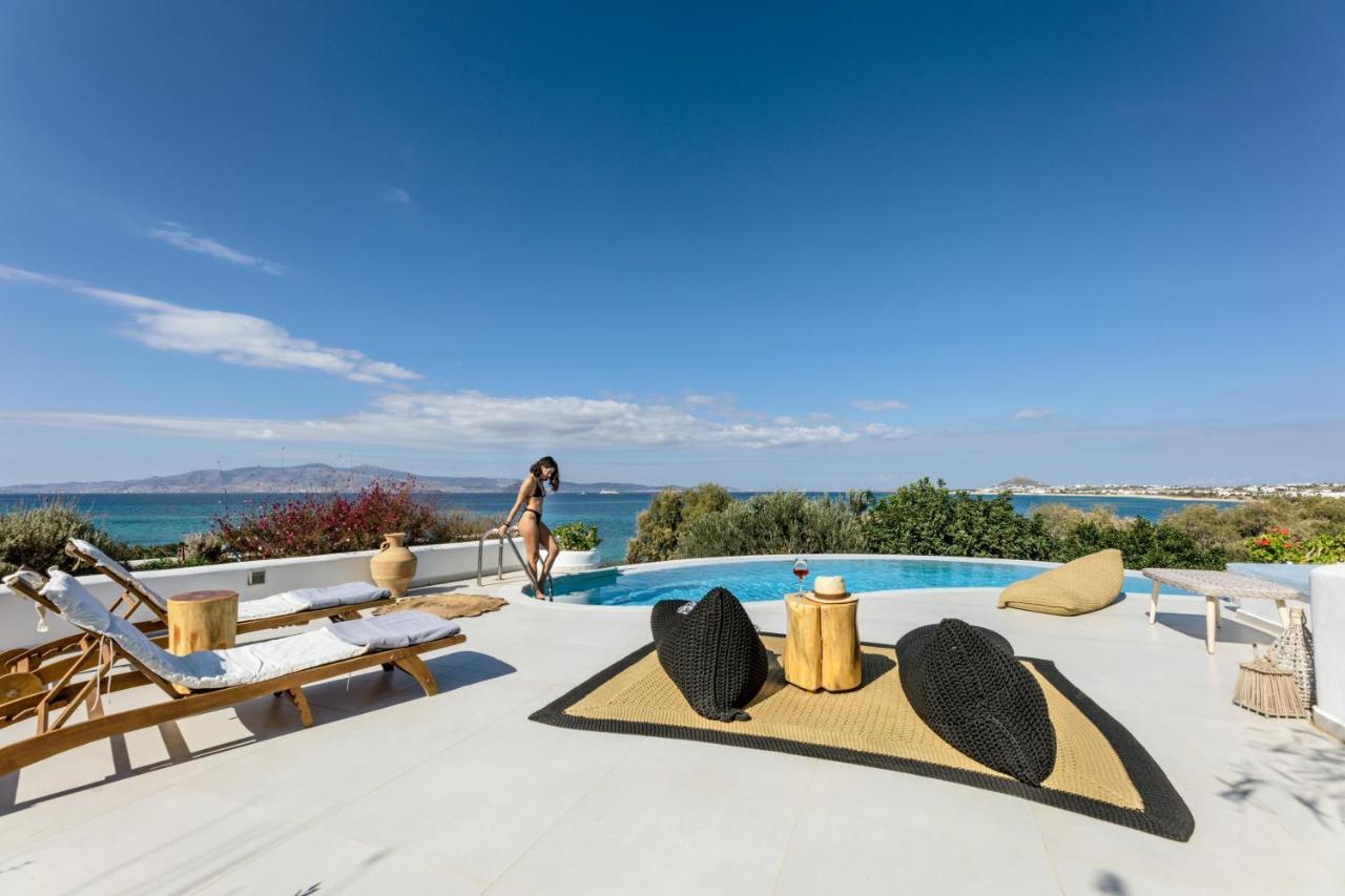 Villa Paradise In Naxos Pláka Exteriör bild