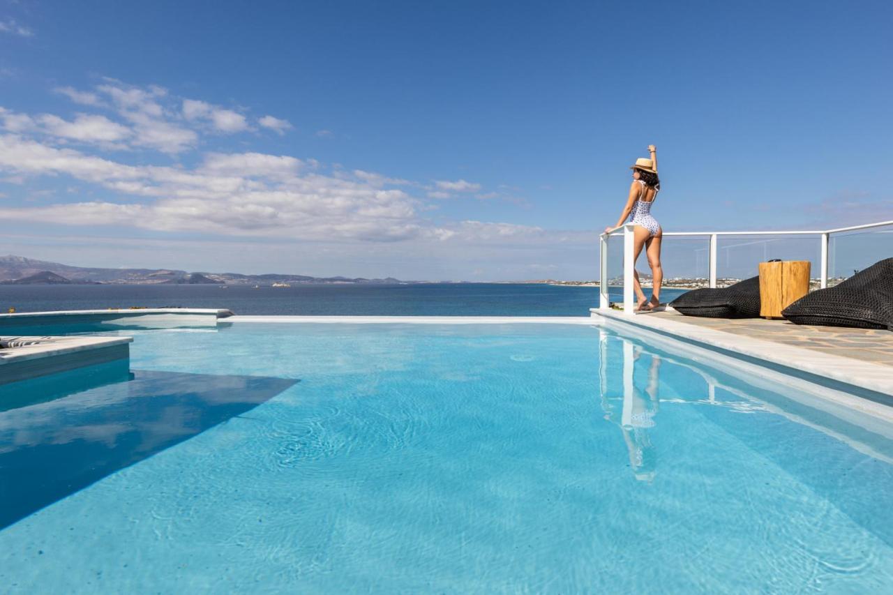Villa Paradise In Naxos Pláka Exteriör bild