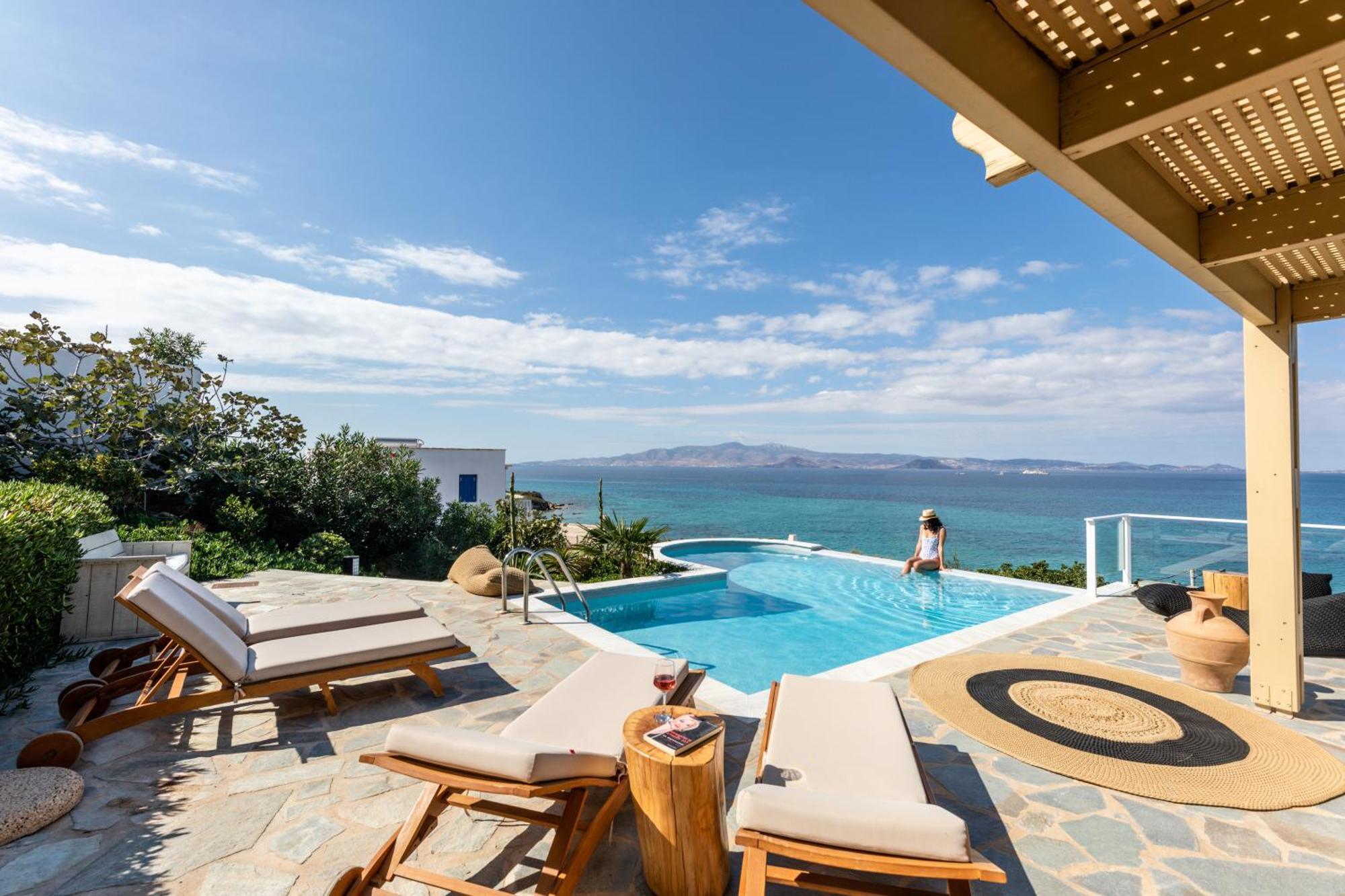 Villa Paradise In Naxos Pláka Rum bild