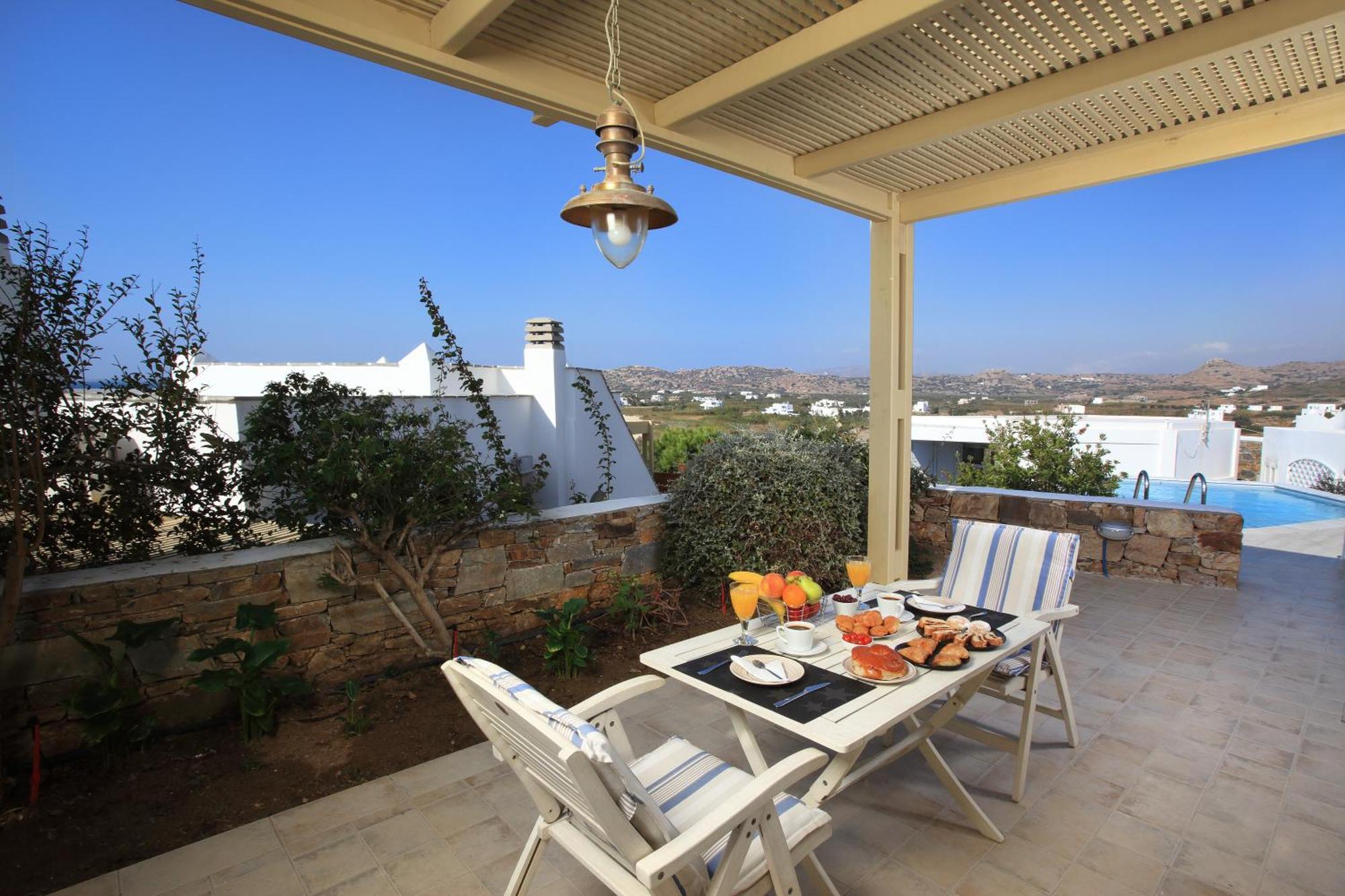 Villa Paradise In Naxos Pláka Rum bild
