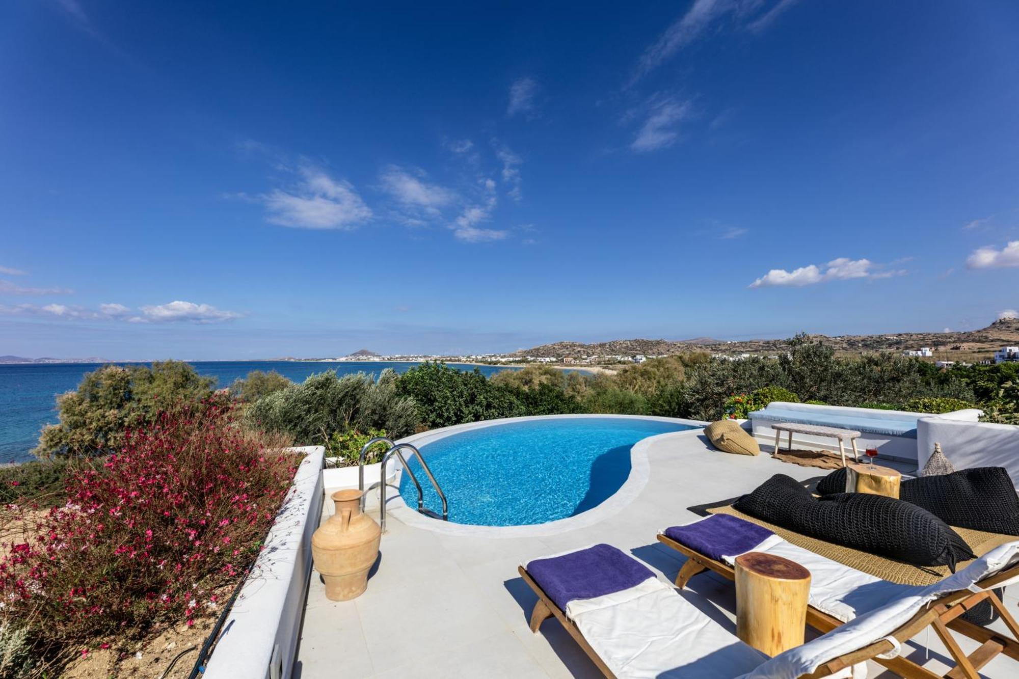 Villa Paradise In Naxos Pláka Rum bild