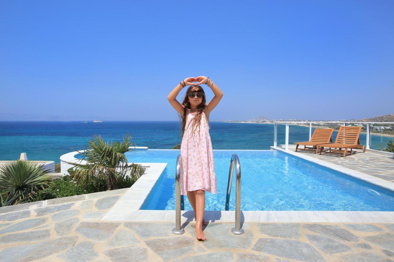 Villa Paradise In Naxos Pláka Exteriör bild